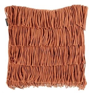 Bedding House 40cm x 40 cm Saddle Brown Flapper Filled Cushion