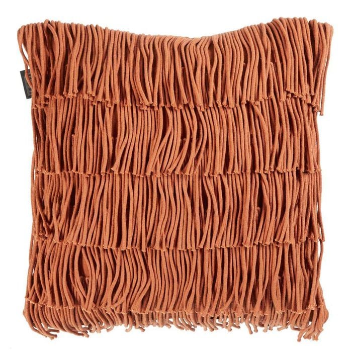 Bedding House 40cm x 40 cm Saddle Brown Flapper Filled Cushion