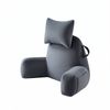 Giselle Bedding Reading Pillow with Arms Back Support Pillow Gray