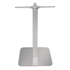 Bolero Table Base Stainless Steel Square Commercial Hospitality Furniture