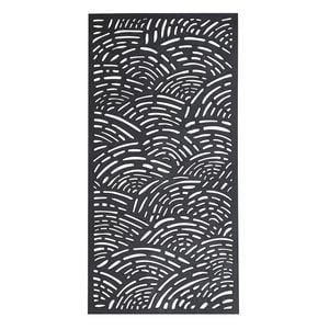 Jack Matrix 1800 x 900 x 6mm Charcoal Curves Screen Panel