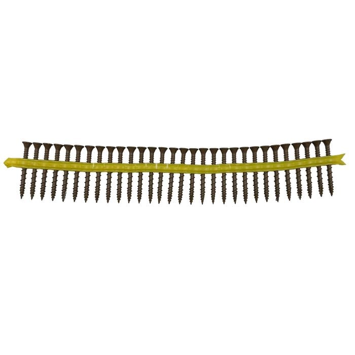 Simpson Strong-Tie 10G x 50mm QuikGuard Collated Decking Screw - 500 Pack