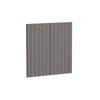 Kaboodle 600mm Smoked Grey V-Groove Rangehood Doors - 2 Pack