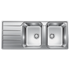 BLANCO LEMIS 8 S-IF - Right Hand Double Bowl Sink 