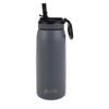 Oasis Stainless Steel Double Wall Sports Bottle w/ Sipper 780ml -Steel