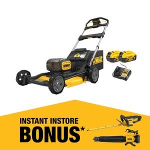 DeWALT 2 x18V XR 21" Push Mower - 5.0Ah Kit DCMWP134P2-XE