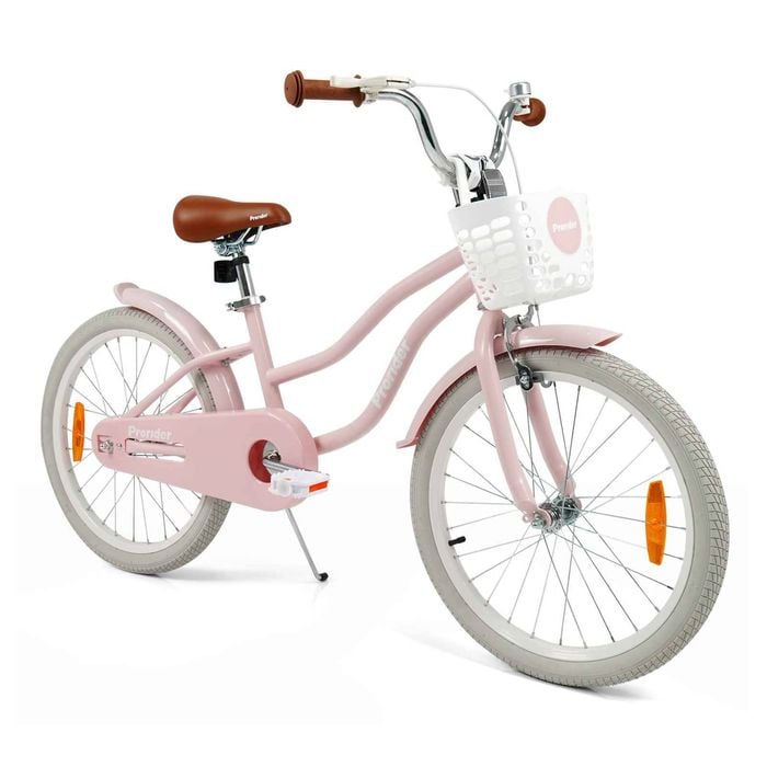 Costway 50cm Kids Bike Ride On Bicycle Training Pink