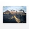 Wilderness at Stokksnes Iceland  Print 100% Australian Made 150 x 100cm  (Stretched)