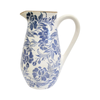 LVD Vintage Botanical Ceramic Floral Jug Kitchen Decor 25.5x19x15cm Blue