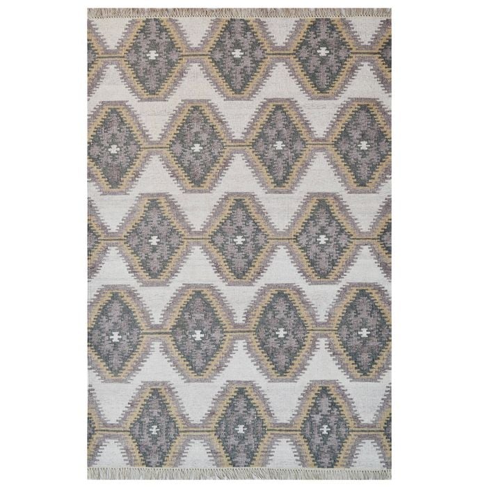 Handwoven Natural Mizo Rug-6315-Natural-160X230cm