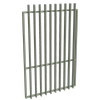ProtectorAl 800-1200W x 1800H Pale Eucalypt Aluminium Radiator Pool Gate