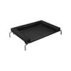 PaWz Elevated Pet Bed Dog Puppy Cat Trampoline Hammock Raised Heavy Duty Black L