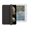 Stylepro Combo For Ipad 10.2", Smart Folio Case Plus Screen Protector. For Ipad 7th, 8th & 9th Gen, Black
