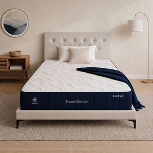 Roomsense King Single Mattress, 26cm Orthopedic Firm Mattress 5 Zone Pocket Spring