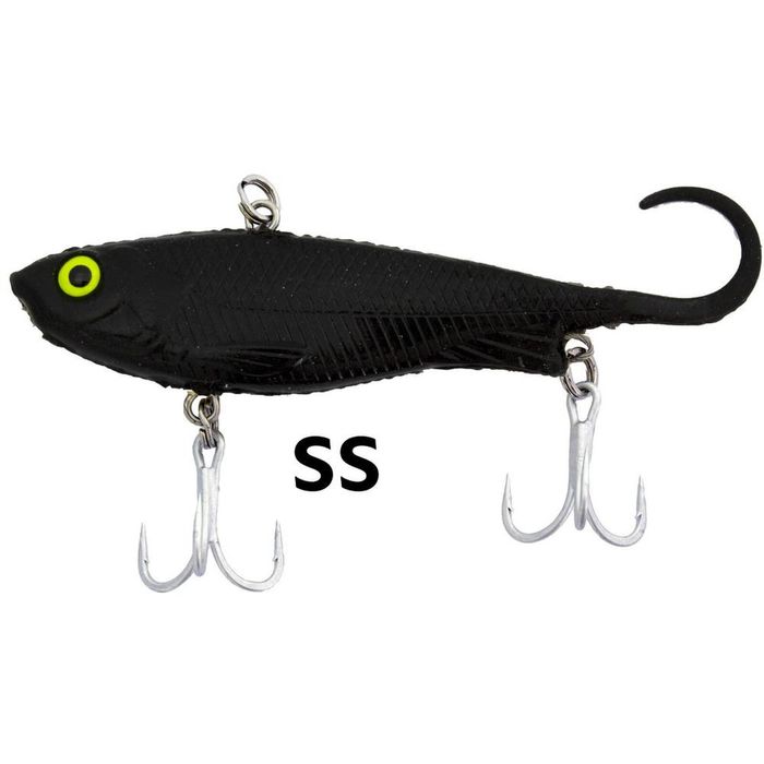Zerek Lure Fish Trap 110mm 30g Soft Vibe Fishing Lure Sunset/SS