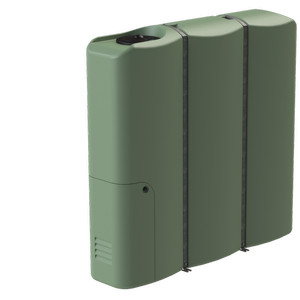 Promax 2,000L Mist Green Slimline Tank