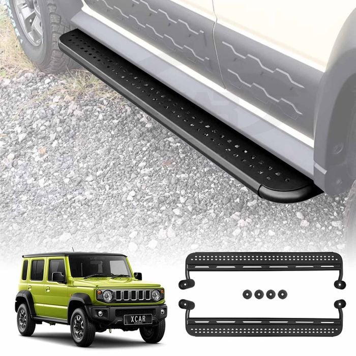 2PCS Side Step Bars for Suzuki Jimny XL 5-Door 2023-Onwards Door Step Pedal Panel Exterior