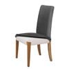Sherwood Premium Faux Suede Charcoal Dining Chair Cover 6-pack