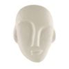 Maine & Crawford Troy Papier Mache 20cm Mask Wall Sculpture - Cream
