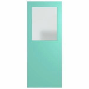 Hume 2040 x 920 x 35mm External Door Duracote Flush Translucent Glass XF3