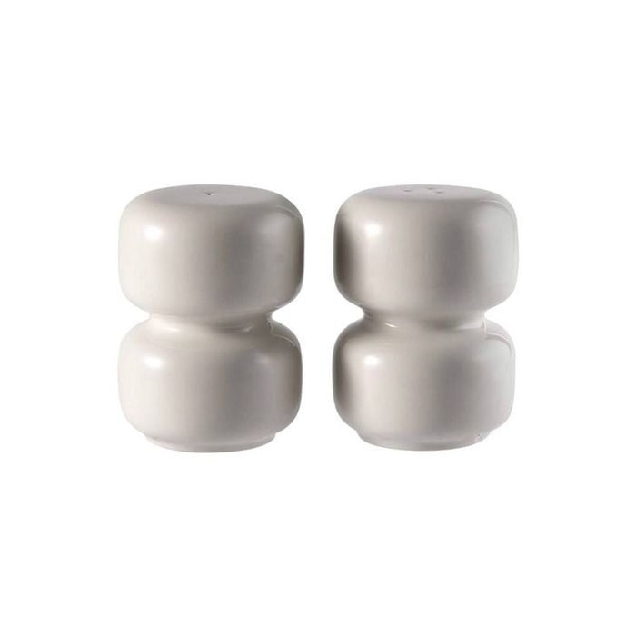 Salt & Pepper Riley Shakers 8cm - Snow White