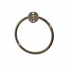 Barelli Chrome Steel Bella Screw-On Towel Ring