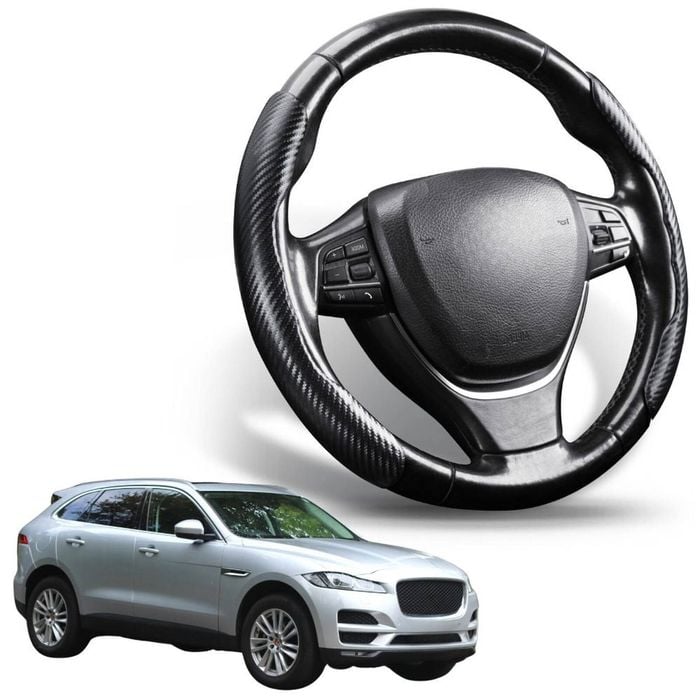 Segmented Steering Wheel Cover for Jaguar F-PACE 2016 - Current X761