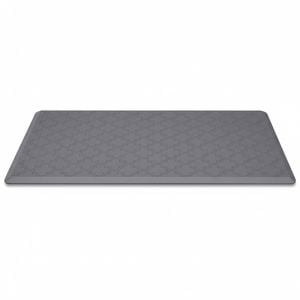 12mm Thick Kitchen Floor Mats - Anti Fatigue, Waterproof & Non Skid - 2 Piece Set ( Grey)