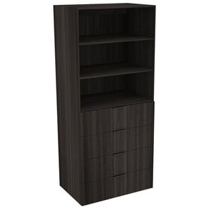 Lugna 2048 x 900 x 580mm Storm 2 Shelf 4 Drawer Storage Cabinet