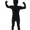 Full Body Boys Black Morphsuit Costume - Large