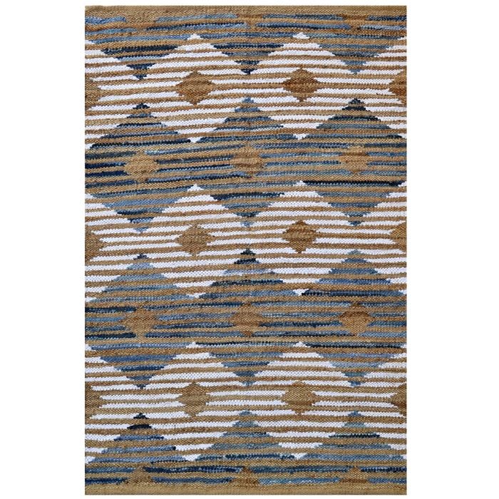 Natural Jute Rug-Jamaica 1103-Denim-190x280cm