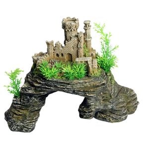 Aqua One Castle On Cave Rock Ornament (36892)