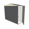 Build-a-Shed 2.3 x 0.8 x 2.3m Gable Single Hinged Side Door Shed - Grey