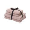 4 Pack - Luxury Egyptian Cotton BathTowel and Guest Towel Set - 2pcs 30x50 - 2pcs 67x130 - Dusty Pink