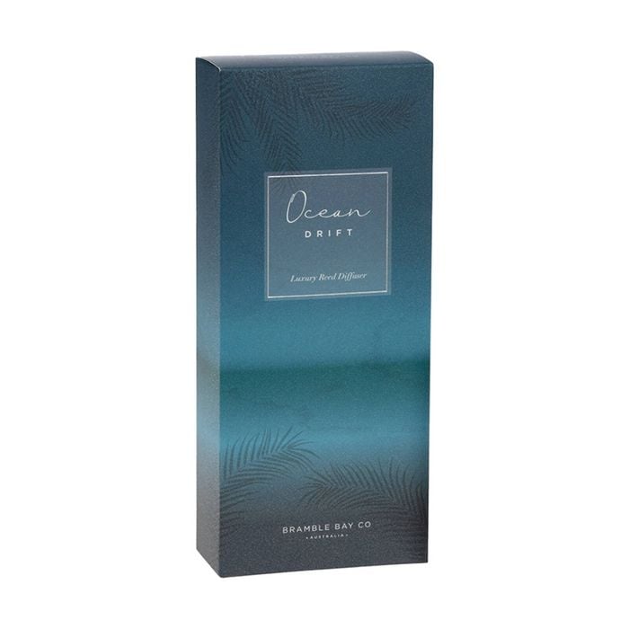 Bramble Bay Ocean Drift Glass Reed Diffuser Home Fragrance 150ml
