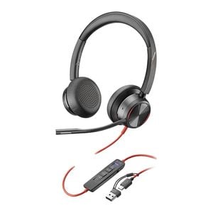 HP Poly Blackwire 8225 Stereo Microsoft Teams USB-C Headset [8X225AA]