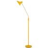 Telbix Farbon Contemporary Standing Floor Lamp Light Metal Yellow Brass Matt