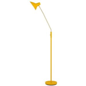 Telbix Farbon Contemporary Standing Floor Lamp Light Metal Yellow Brass Matt
