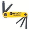 Bondhus Gorillagrip Fold-Up Hex Key Set  5pc Imperial