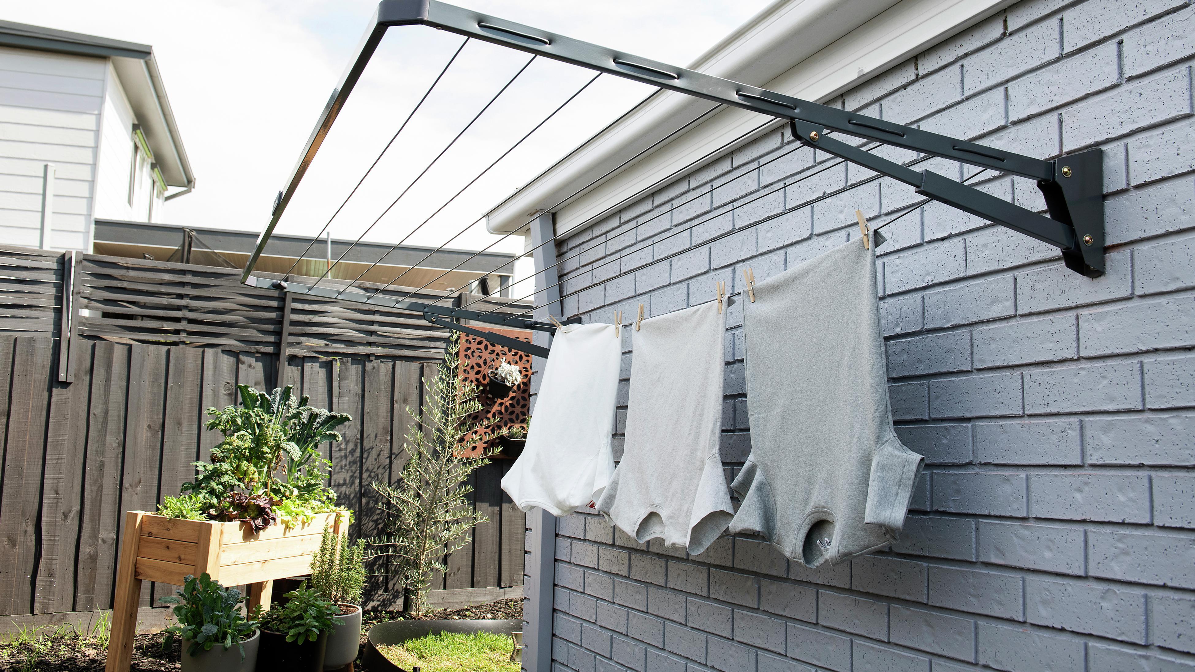 Washing line ideas for balcony sale