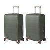 2PK Tosca Luggage Cover Durable Suitcase Protector Colour Moss Large 75cm
