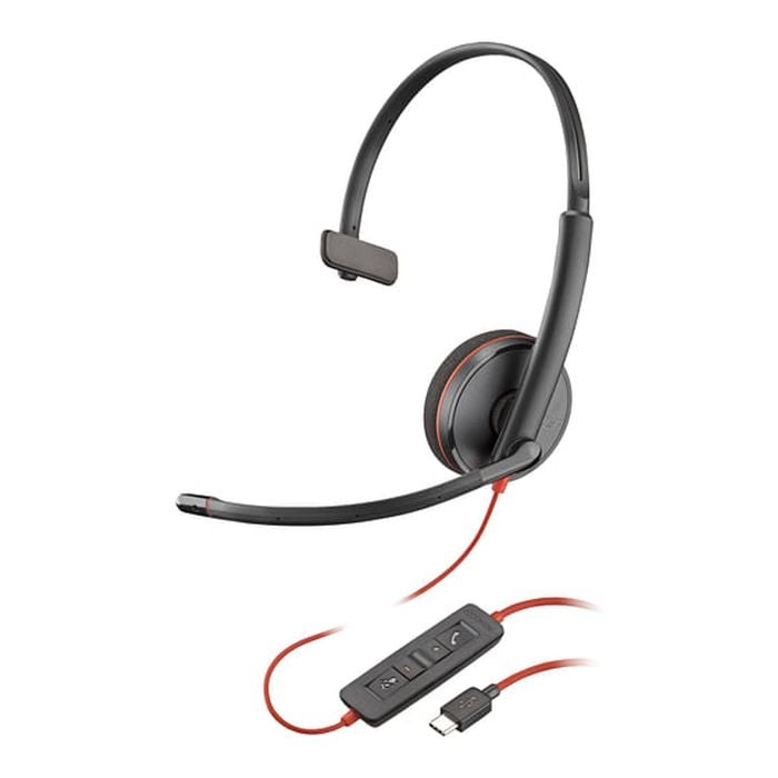 HP Poly Blackwire 3210 Mono USB-C Headset [8X214AA]