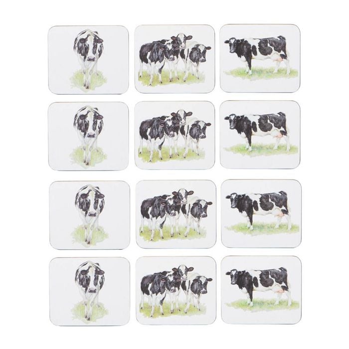 2x 6pc Ashdene Meet The Girls Tabletop Dining Coaster 11x10cm