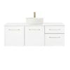 CIBO 1200mm White Finer Wall Hung Bathroom Vanity