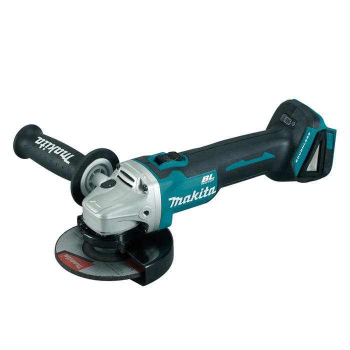 Makita 18V Brushless 125mm Slide Switch Angle Grinder DGA504Z - Skin Only
