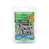 Zenith 8g x 40mm Galvanised Countersunk Ribbed Head Type 17 Timber Screws - 100 Pack