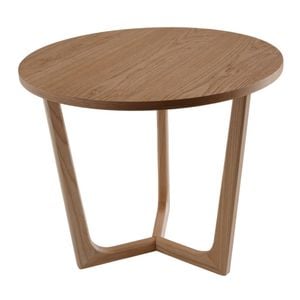 SK Designer Living | Arlo Round Wood Side Table - Natural