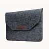 Laptop Wool Felt Sleeve Case Cover Bag Pouch for Different Laptop Models for 13.3'(Dark grey)