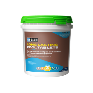 Hy-Clor 4kg Long Lasting Pool Chlorine Tablets