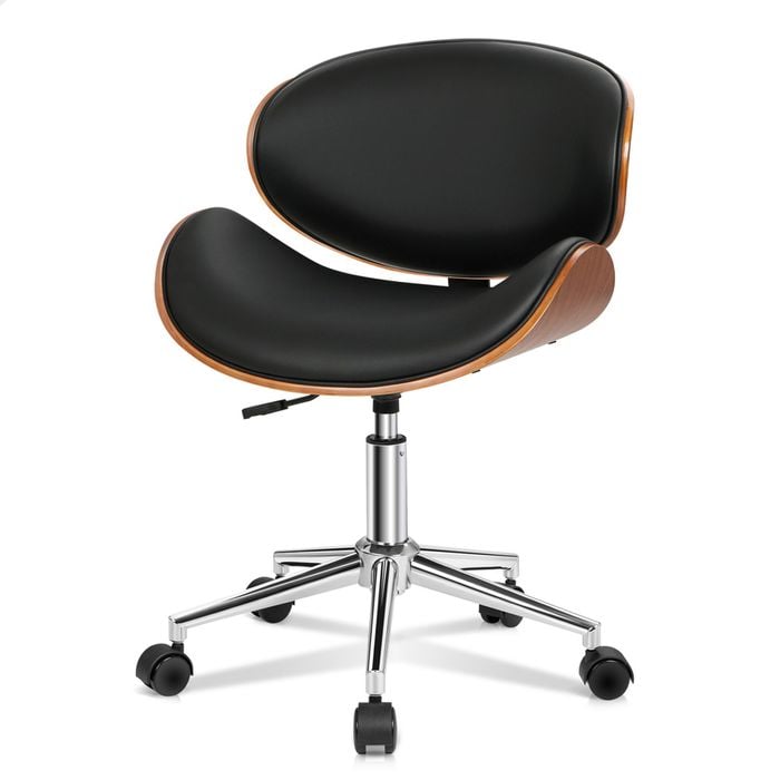 ALFORDSON Wooden Executive Office Chair Black